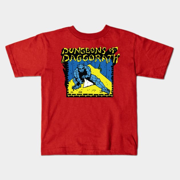 Dungeons of Daggorath Kids T-Shirt by er3733